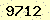 請輸入此驗證碼 : 9712
