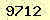 請輸入此驗證碼 : 9712