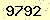 請輸入此驗證碼 : 9792
