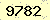 請輸入此驗證碼 : 9782