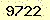 請輸入此驗證碼 : 9722