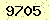 請輸入此驗證碼 : 9705