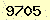 請輸入此驗證碼 : 9705