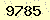 請輸入此驗證碼 : 9785