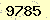 請輸入此驗證碼 : 9785