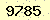 請輸入此驗證碼 : 9785