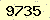 請輸入此驗證碼 : 9735