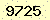 請輸入此驗證碼 : 9725