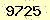 請輸入此驗證碼 : 9725