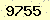 請輸入此驗證碼 : 9755
