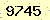 請輸入此驗證碼 : 9745