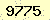 請輸入此驗證碼 : 9775