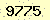 請輸入此驗證碼 : 9775