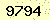 請輸入此驗證碼 : 9794