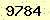 請輸入此驗證碼 : 9784