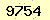 請輸入此驗證碼 : 9754