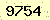 請輸入此驗證碼 : 9754