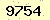 請輸入此驗證碼 : 9754