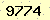 請輸入此驗證碼 : 9774