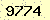 請輸入此驗證碼 : 9774