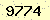 請輸入此驗證碼 : 9774