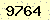 請輸入此驗證碼 : 9764