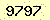 請輸入此驗證碼 : 9797