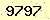 請輸入此驗證碼 : 9797