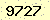 請輸入此驗證碼 : 9727