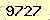 請輸入此驗證碼 : 9727