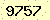 請輸入此驗證碼 : 9757