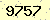 請輸入此驗證碼 : 9757