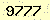 請輸入此驗證碼 : 9777