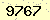 請輸入此驗證碼 : 9767