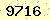 請輸入此驗證碼 : 9716