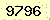 請輸入此驗證碼 : 9796