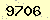 請輸入此驗證碼 : 9706