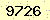 請輸入此驗證碼 : 9726