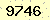 請輸入此驗證碼 : 9746