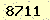 請輸入此驗證碼 : 8711