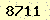 請輸入此驗證碼 : 8711