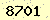 請輸入此驗證碼 : 8701