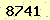 請輸入此驗證碼 : 8741