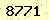 請輸入此驗證碼 : 8771