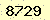 請輸入此驗證碼 : 8729