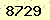 請輸入此驗證碼 : 8729