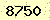 請輸入此驗證碼 : 8750