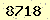 請輸入此驗證碼 : 8718