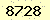 請輸入此驗證碼 : 8728