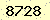 請輸入此驗證碼 : 8728